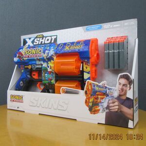 X-Shot Skins Dread Foam Blaster Sonic the Hedgehog by ZURU New Sealed